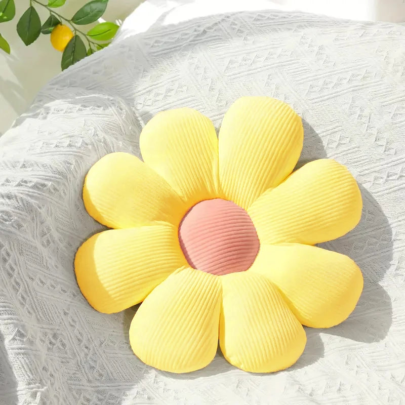 1pc  soft and comfortable floral pattern pillow cushion, suitable for bedroom, dormitory, and home decoration