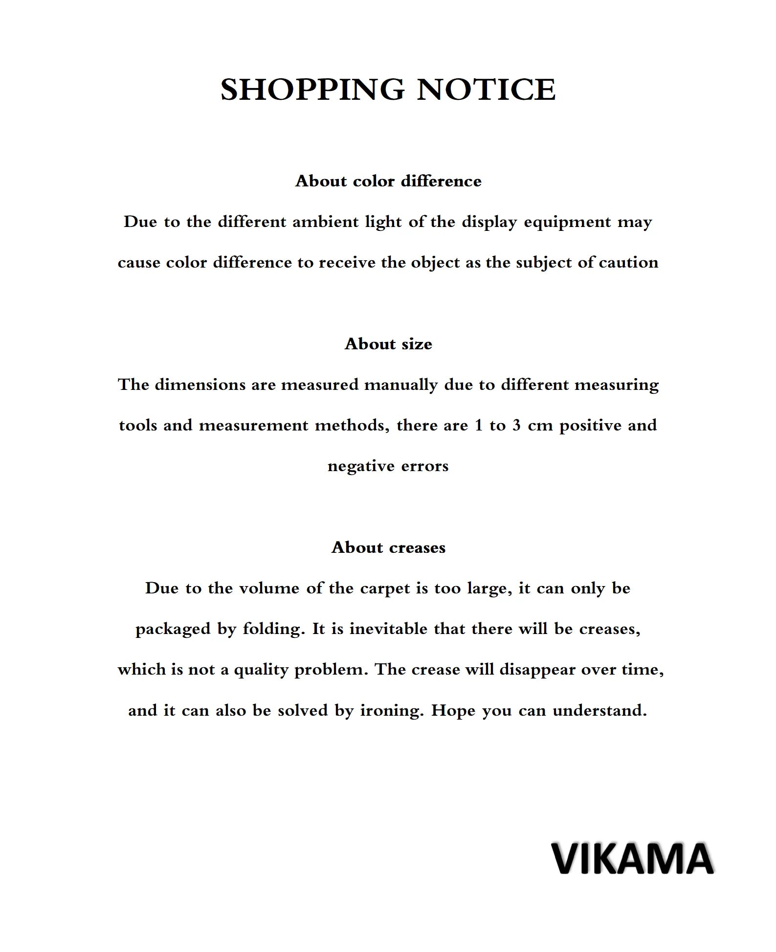 VIKAMA Cold White Car Carpet Digital Printing Technology Simple Home Decor Children's Play Cushion Bedroom Soft Plush Carpet