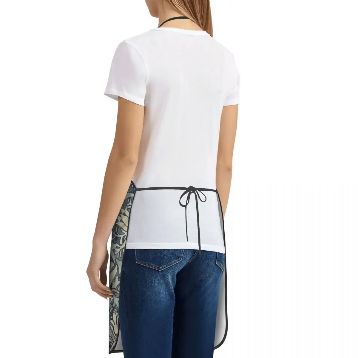 Unisex William Morris Snakeshead Pattern Bib Apron Women Men Chef Tablier Cuisine for Cooking Kitchen Vintage Textile Gardening