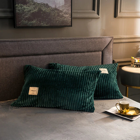 Puffy Duvet Cover Super Soft Plush Bedding Set Fall And Winter Thickened Plush Double Bed Cove