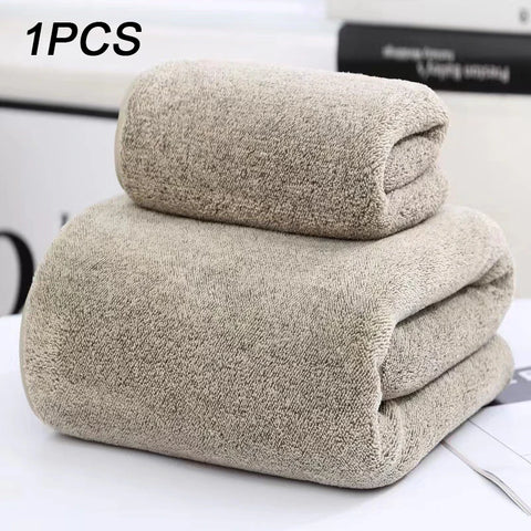 Thickening High quality bamboo charcoal coral velvet fiber bath towel Super Absorbent And Quick Drying Bath Towel Bathroom Use