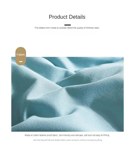 Anti-feather cloth 95 white goose down duvet silent winter quilt warm hotel gift quilt quilt core for home use