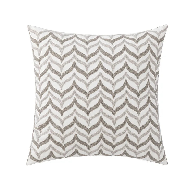 наволочки новог Cushion Cover Daisy Yellow Floral Geometric 45x45/30x50cm Blue Embroidery Soft Cozy Pillow Cover for Living Room