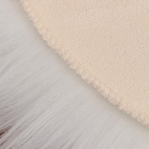1Pcs Thicken Rabbit Fur Plush Blanket Soft Furry Comfortable Sofa Nap Rugs Bedroom Warm Blanket Home Decor 100x50cm