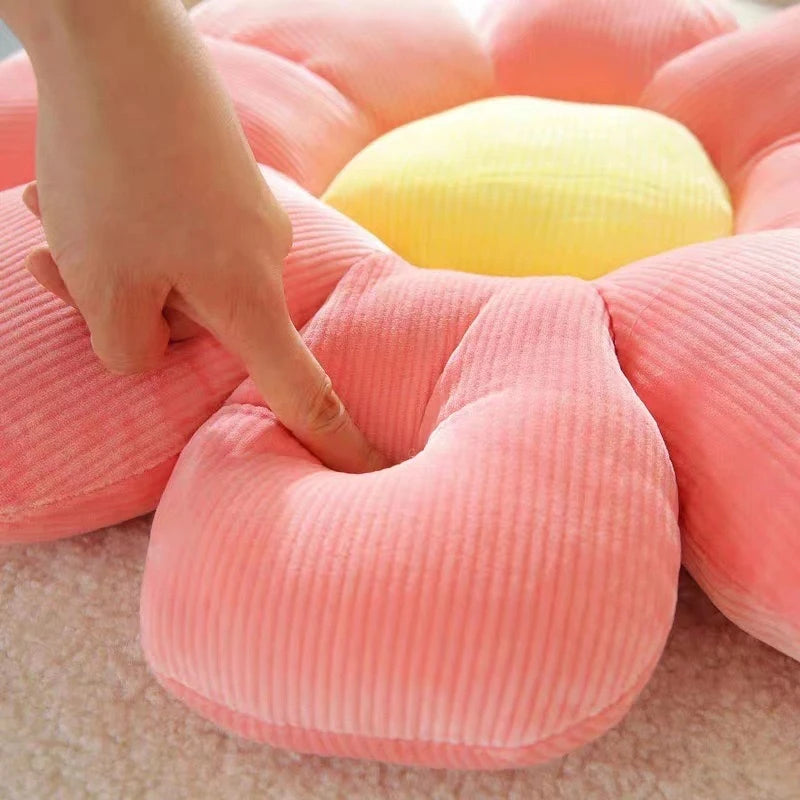 1pc  soft and comfortable floral pattern pillow cushion, suitable for bedroom, dormitory, and home decoration