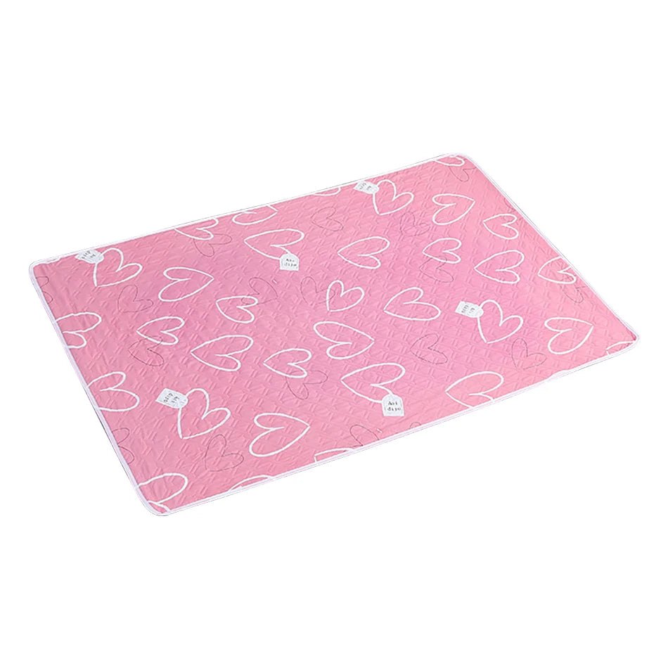 Comfortable and Durable Reusable Waterproof and Washable Mattresses Baby and Elderly Soft and Breathable Nursing Bedding