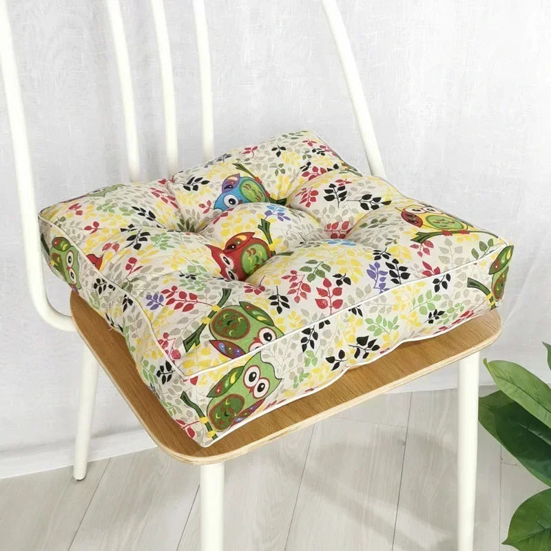 Floor Pillow Soft High Resilience Seat Cushion for Garden Sofa Chair Decor Office Dorm Study Room Chair Pad 부드러운 방석을 두껍게 하다