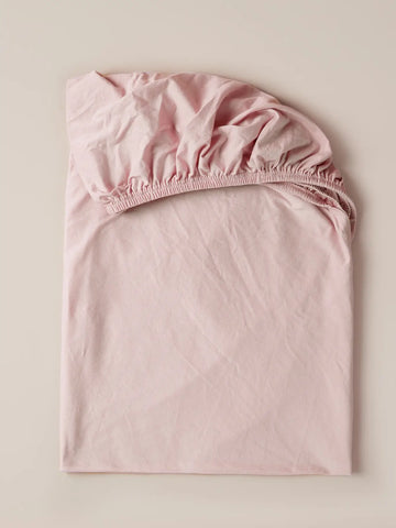 130*70cm Solid Color Baby Fitted Sheets  Cotton Crib Mattress Children's Bed Cover For Newborn Bassinet Cradle Sheet Beding