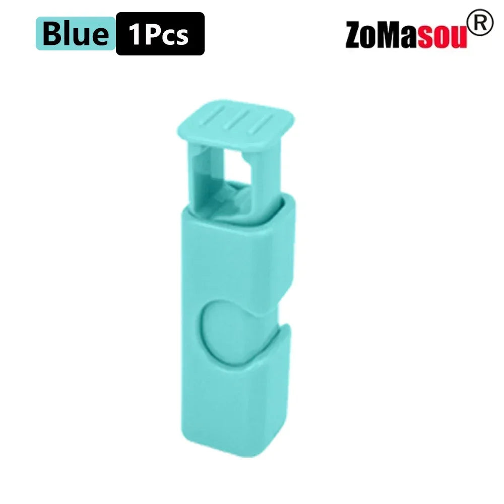 60-1Pcs Food Sealing Clips Bread Storage Bag Clips For Snack Wrap Bags Spring Clamp Reusable Kitchen Organization Sealing Clamp