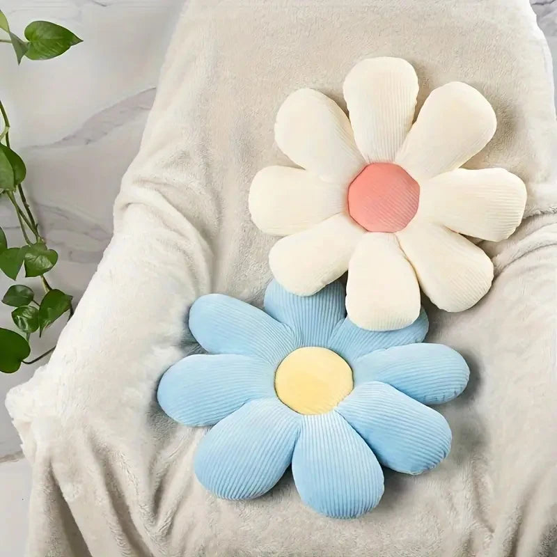 1pc  soft and comfortable floral pattern pillow cushion, suitable for bedroom, dormitory, and home decoration