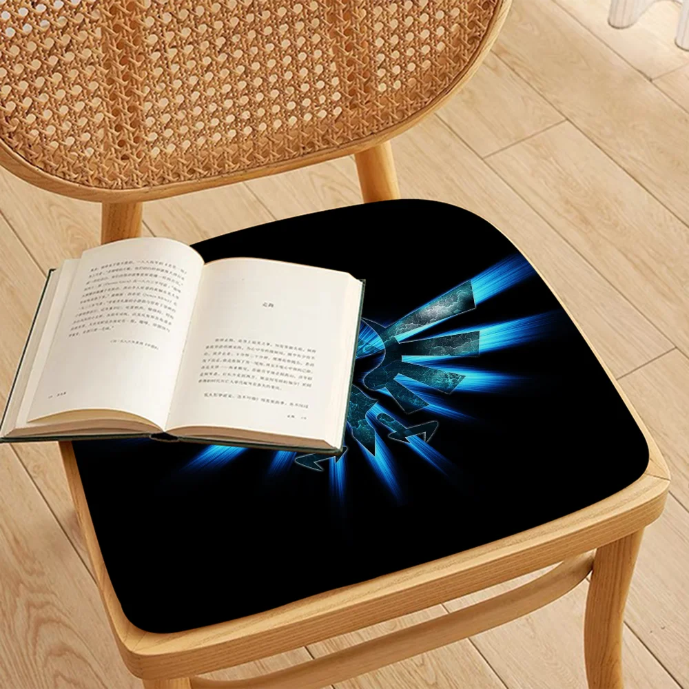 Anime Z-Zeldaes Round Seat Cushion Office Dining Stool Pad Sponge Sofa Mat Non-Slip Chair Cushions
