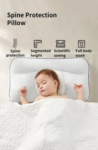 AIBEDILA Baby Pillows for Newborns Neck Pillow Newborn Baby Things Children's Orthopedic Travel Pillow Bedding Mother Kids Items