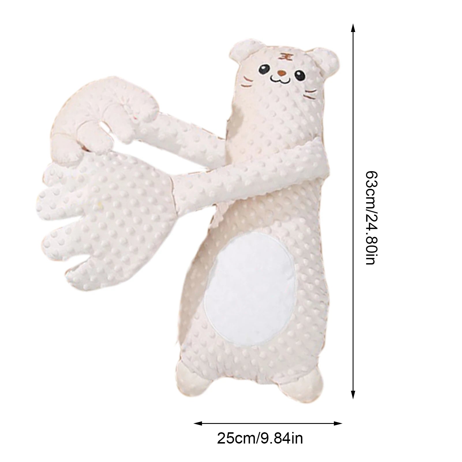 Adjustable Automatic Baby Patting Sleep Pillow Startle Prevention Soothing Palms for 0-3 Toddler Remote Control Baby Sleep Aid