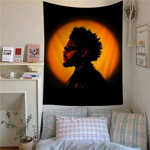 The Weeknd DIY Wall Tapestry Bohemian Wall Tapestries Mandala Home Decor