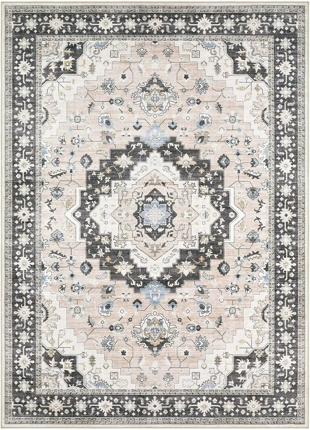 VIKAMA Luxury Persian Rugs Bohemian Ethnic Style Living Room Paving Bedroom Floor Mats Also Super Suitable For Home Decoration