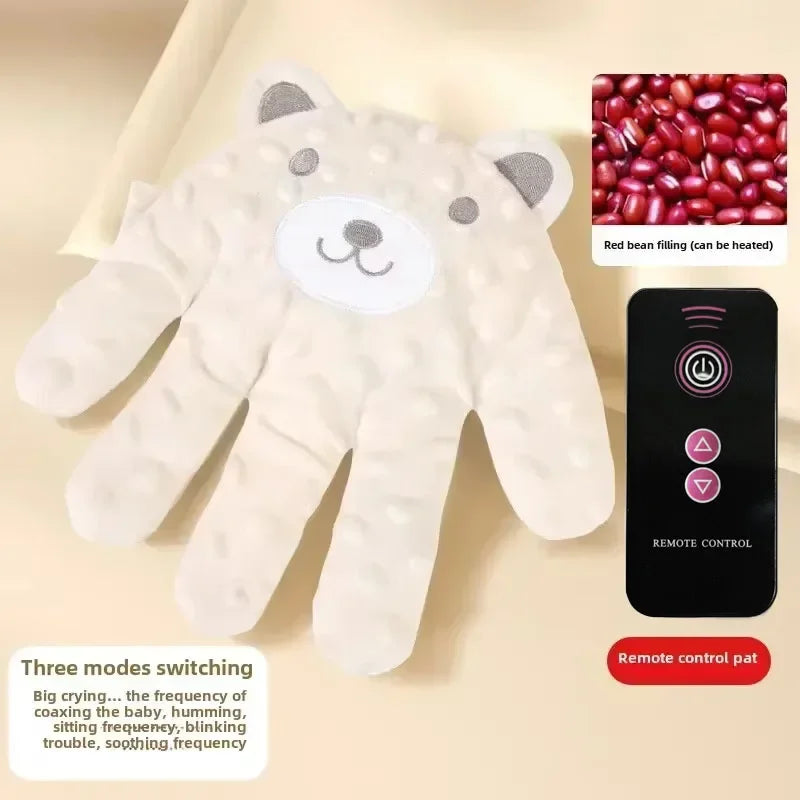 Baby Sleeping Patting Doll with Soothing Palm Remote Control Electric Baby Hand Pillow Soothing Palm Patting for Toddler Gift