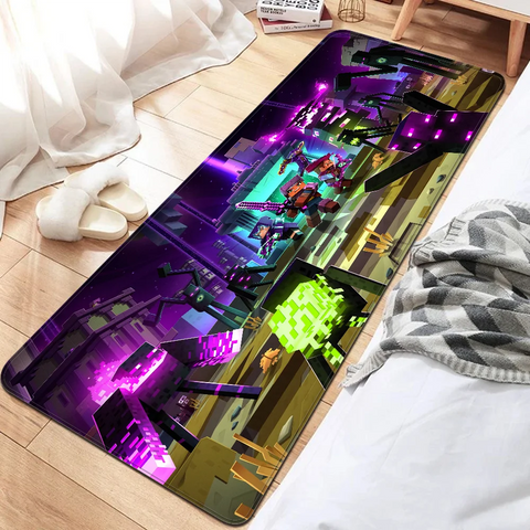 Hot Game M-Minecrafts Kitchen Mat Cheaper Anti-slip Modern Living Room Balcony Printed Modern Home Decor