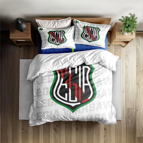 Legia Warszawa Spółka Akcyjna Kids Duvet Cover Set without sheet King Queen Double Full Twin Single Size Bed Linen Set