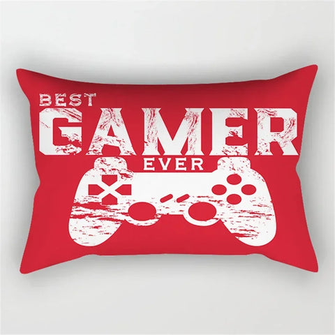 30x50cm 40x60cm 50x70cm esports gaming player handle Print Pillowcase Sofa Hold  Car Seat Cushion Cover Gaming Room decor Home