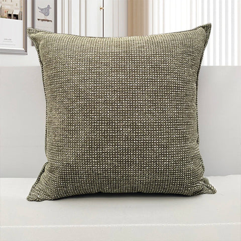 Fabric Sofa Pillows Modern mat Sample Room Hotel High-End Ele Square Waable Pure Color PP Cotton Filled