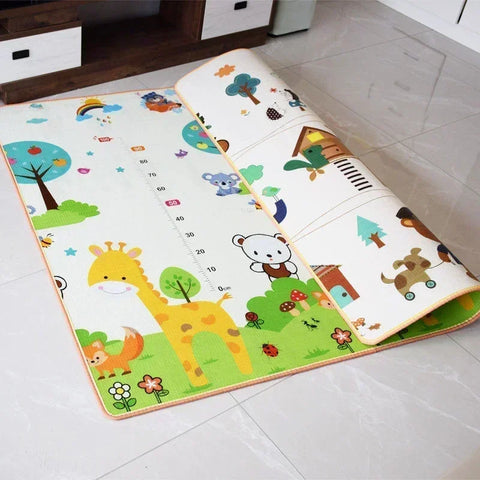 200*180cm Large Size Cartoon Baby Play Mat Xpe Puzzle Children's Mat Baby Climbing Pad Kids Rug Baby Games Mat Toys for Children