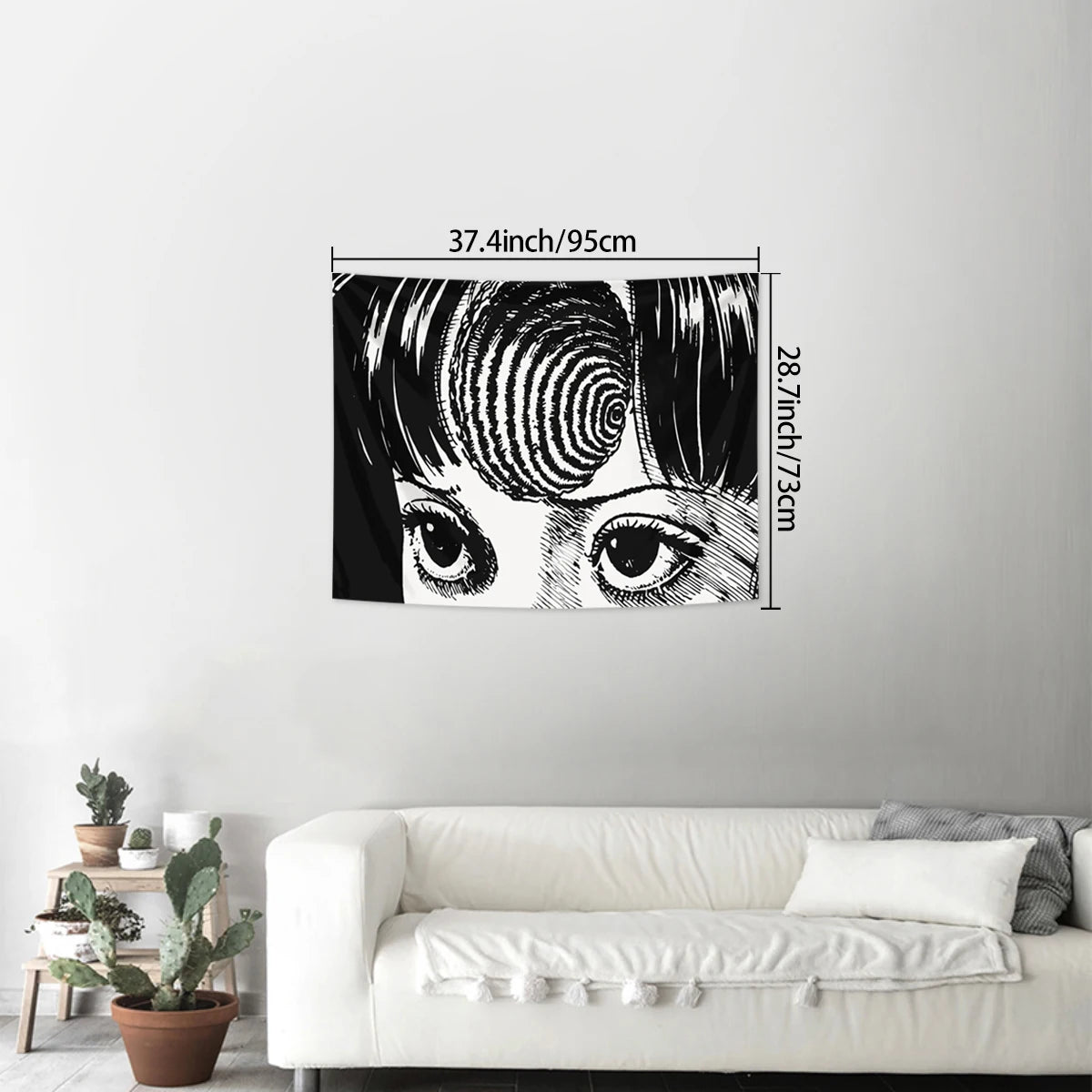 1pc Interesting Tapestry, Personalized College Dormitory Decoration Human Body Cave Tapestry Art Decoration Wall Hanging
