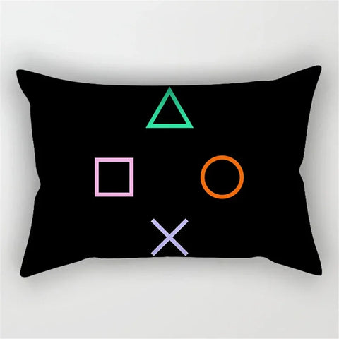 30x50cm 40x60cm 50x70cm esports gaming player handle Print Pillowcase Sofa Hold  Car Seat Cushion Cover Gaming Room decor Home