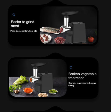 Meat Grinder Household Multifunctional Electric Sausage Filling Machine Minced Meat Table Small Sausage Filling Machine Kitchen