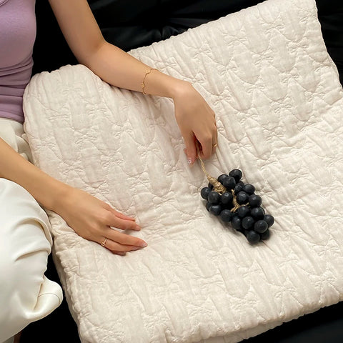 100% Cotton Duvet Quilted Quilts Single/Queen Size Comforter Summer Blanket High Quality Bedspread 여름이불(No Pillowcase)