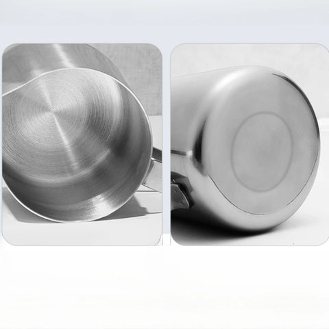 100/150/350/600ml Coffee Milk Frothing Jug Latte Art Milk Frother Pitcher Stainless Steel Measurement Jug Pot Coffee Accessorie