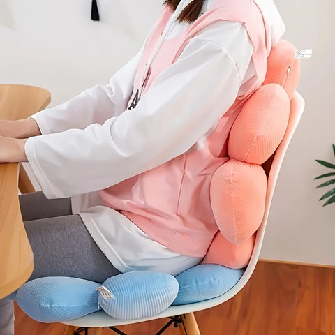 Flower Plush Toy Cushion Sofa Super Soft Daisy Cushion Comfortable Plush Cushion, Eight-Petal Flower Cushion, For Home Sofa,gift