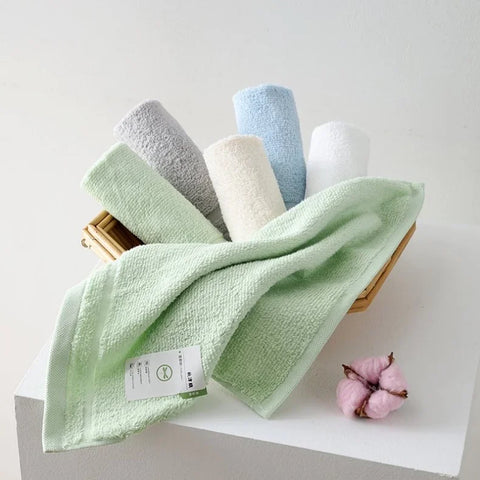 Hollow Yarn Cotton Towel High Quality Absorbent Adult Children Bath Towel Solid Color Soft Bathroom Washcloth