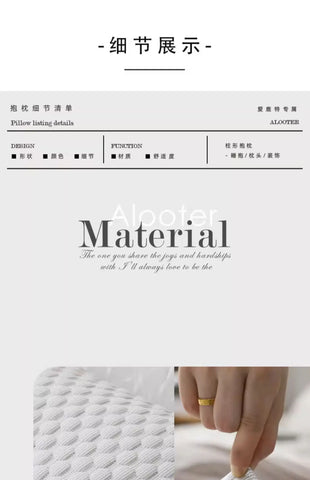 Body Pillow Cooling Memory Foam Body Pillows for Adults Sleeping Long Pillow for Bed Big Large Firm Full Body Pillow 59x10 Inch