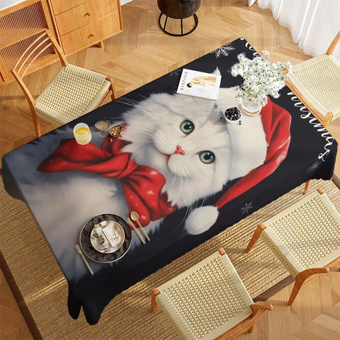 Cute Owl Pattern Tablecloth Restaurant Kitchen Tablecloth Living Room Home Decoration Rectangular Party Decoration