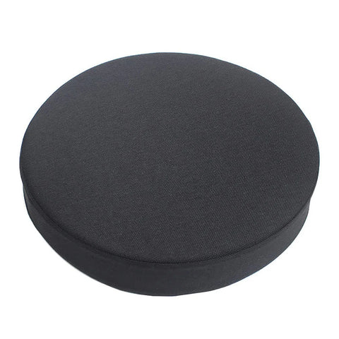 35Cm Seat Cushion High Resilience Round Chair Cushion Round Thick Cushion Dining Chair Washable Cover Anti-Slip Linen