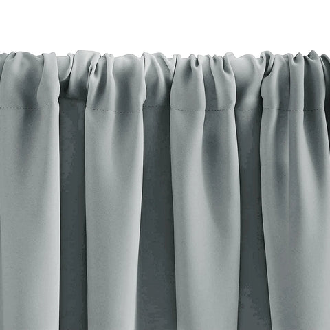1pc Solid Short Curtain, Small Curtains for Kitchen, Bathroom, High Blackout Curtains for Home Decoration, UV Protection