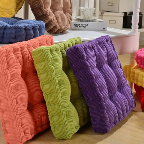 Floor Pillow Square Meditation Pillow Seat Pillow Yoga Living Room Balcony Office Outdoor Floor Mat, Pretty Hone Sofa Decoration