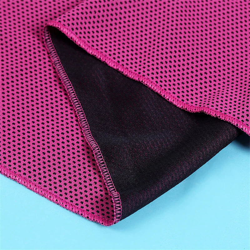 Cooling Towel Workout Towel Ice, Microfiber Towel Soft Breathable Chilly Towel for Sports Yoga Gym Outdoor Ice Towel for Neck