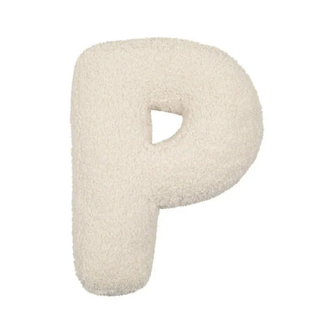 26 Lamb Wool Letter Children's Toy Bedroom Sofa Decoration Pillow Toddler Sleep Soothing Pillow Cushion Pillow Background Set