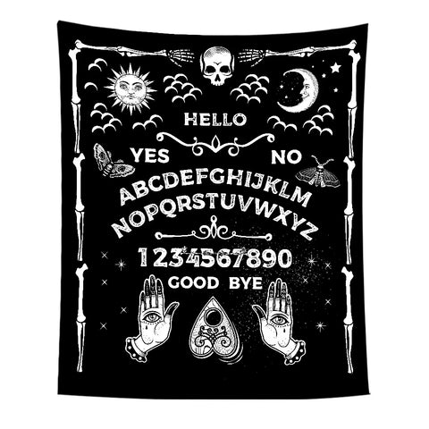 1pc Celestial Sun Moon Zodiac Tapestry Astrology Themed Wall Hanging Decor with Starry Sky Design for Mystic Room