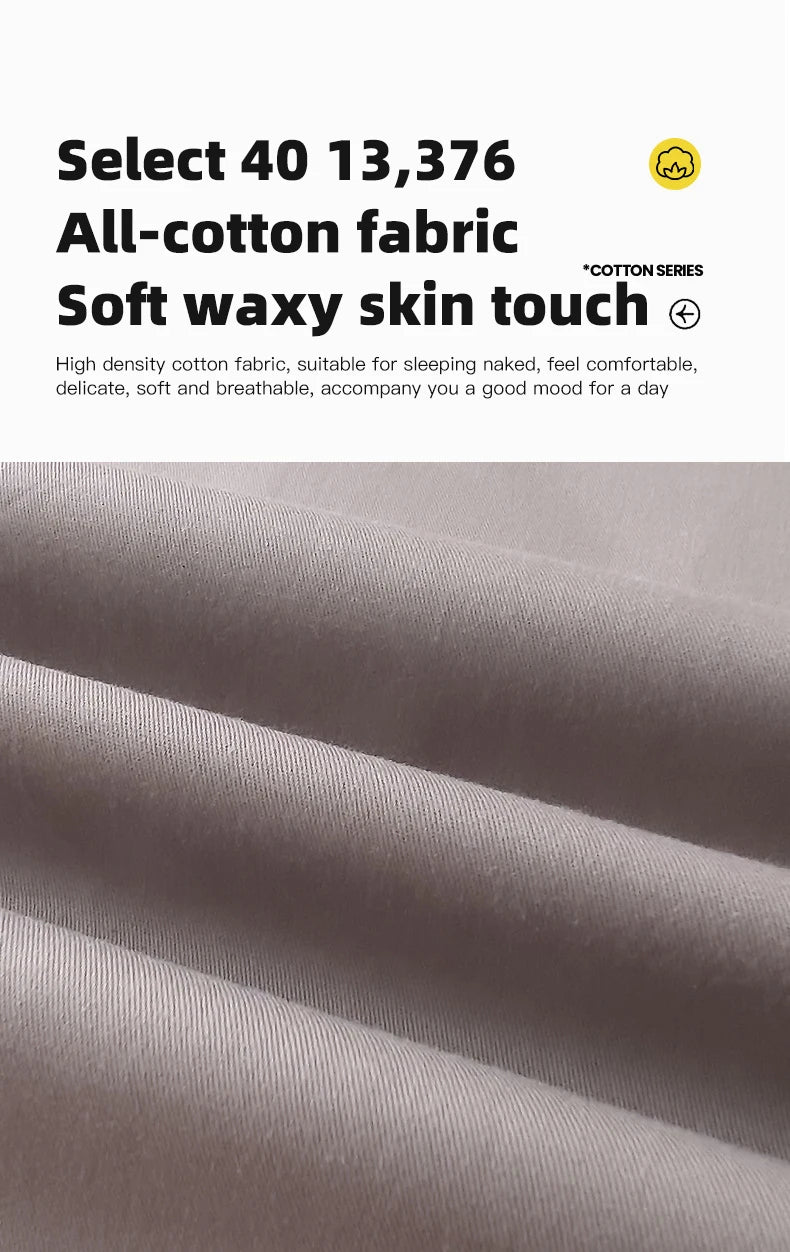 Single piece cotton bed sheet, single double bed cushion cover dustproof and breathable, mattress cover suitable for all seasons