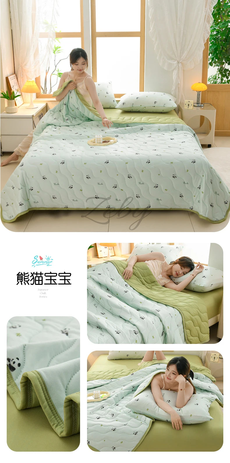 New Floral Print Spring Summer Quilt Soft Comfortable Quilted Quilts Single Double Blanket for Bed Comforter Knitted Thin Duvet
