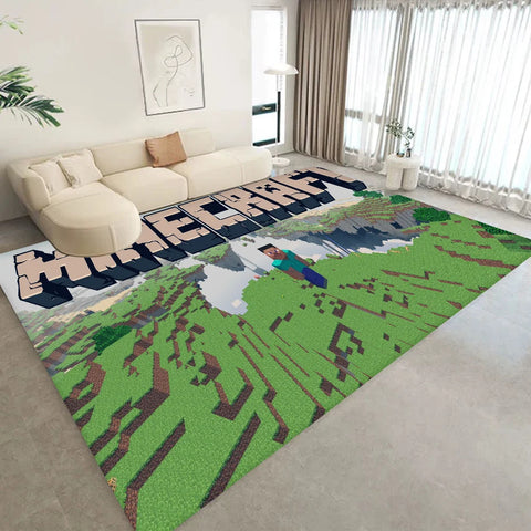 Hot Game M-Minecrafts Kitchen Mat Cheaper Anti-slip Modern Living Room Balcony Printed Modern Home Decor