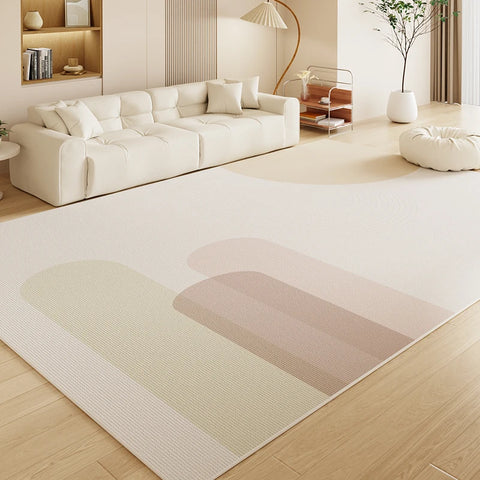VIKAMA Light Luxury Premium Loop Pile Carpet Living Room Full-Length Large Area Floor Mat Bedroom Bedside Rugs Home Decoration