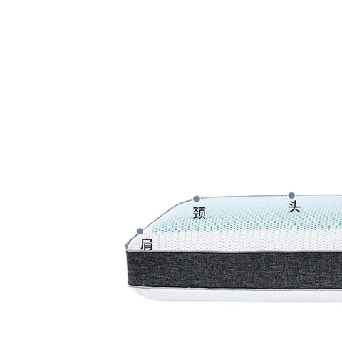 New Summer Double-sided Available Gel Cooling Pillow Bamboo Charcoal Memory Foam Ergonomics Pillows for Bedroom with Pillowcase