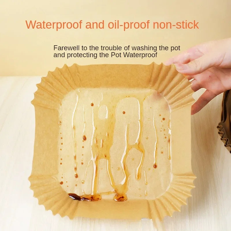 Baking Supplies Air Fryer Paper Liner Kitchens Accessories Large For Kitchen Accessory Non-stick Baking Mat Disposable