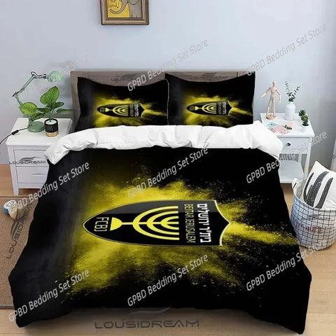 Beitar Jerusalem Fc Bedding Set For Bedroom Soft Modern Bedspreads Comefortable Kids Duvet Cover Quilt Cover And Pillowcase