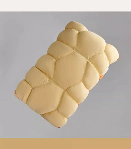 2025 spring and summer super soft and skin-friendly feather velvet pillow household comfortable neck pillow breathable and soft