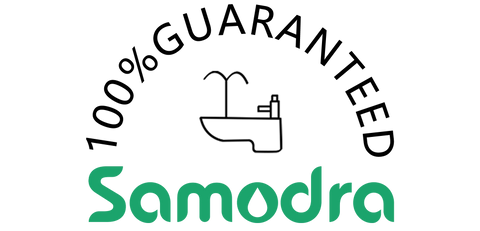 SAMODRA Non-Electric Bidet - Self Cleaning Dual Nozzle (Frontal and Rear Wash) Water Bidet Toilet Seat Attachment