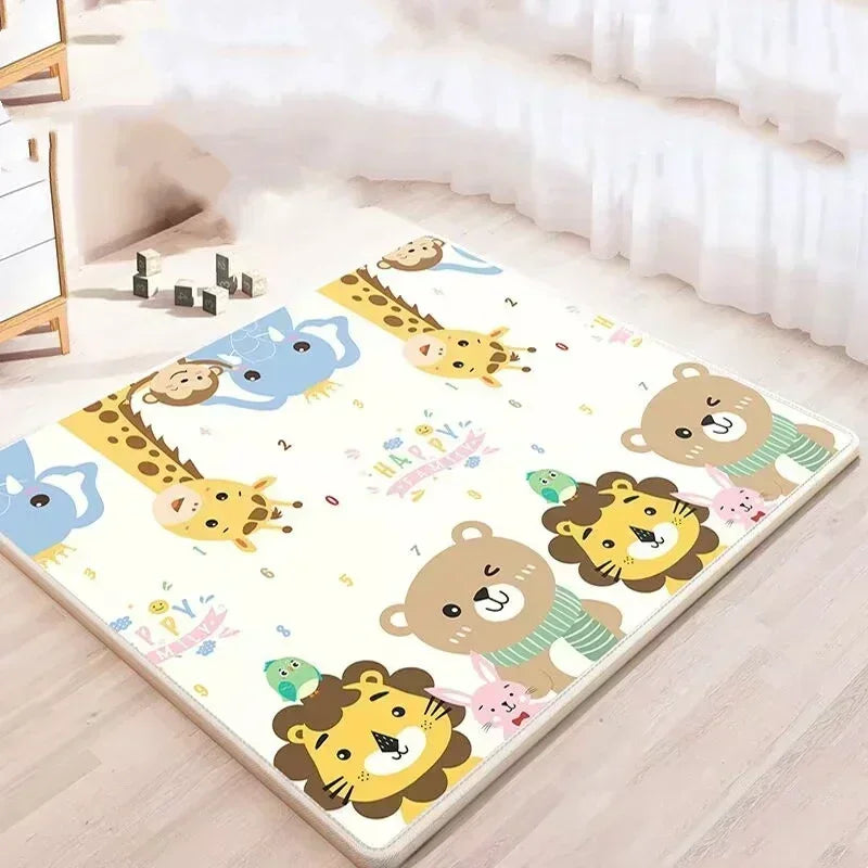 200*180cm Large Size Cartoon Baby Play Mat Xpe Puzzle Children's Mat Baby Climbing Pad Kids Rug Baby Games Mat Toys for Children